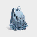 Load image into Gallery viewer, Polka Dot Drawstring Backpack Women N6F057