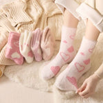 Load image into Gallery viewer, Mink Velvet Thick Mid Calf Fluffy Socks Women M5A342