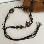 Load image into Gallery viewer, Bohemian Woven Beaded Waist Chain Women Adjustable N6C090