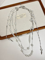Load image into Gallery viewer, Vintage Layered Star Pearl Necklace Women Elegant N6B010