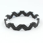 Load image into Gallery viewer, Multitone Enamel Cuff Alloy Dual Finish S5P211