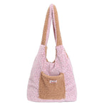Load image into Gallery viewer, Lamb Wool Tote Bag Women Large Capacity Shoulder Bag S5P723