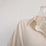 Load image into Gallery viewer, Vacation Long Sleeve Shirt Shorts Lounge Set Women N6A109