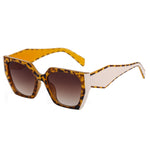 Load image into Gallery viewer, Cat Eye Wide Temple Sunglasses Women N6B212