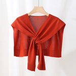 Load image into Gallery viewer, Knit Draping Shawl Lightweight M5A243