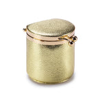 Load image into Gallery viewer, Genuine Leather Kiss Lock Coin Purse Mini Jewelry Box N6G100