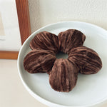 Load image into Gallery viewer, Puffed Flower Scrunchy Women Small Opening Hair Tie S5P783