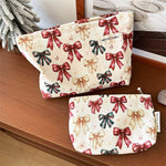 Load image into Gallery viewer, Womens Christmas Print Polyester Cosmetic Bag N6K107