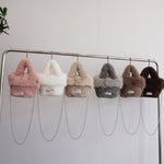 Load image into Gallery viewer, Faux Wool Tote Bag Women Plush Hand Carry S5P732