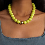 Load image into Gallery viewer, Colorful Dopamine Acrylic Round Bead Necklace N6F092