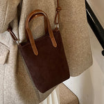 Load image into Gallery viewer, Matte PU Crossbody Phone Bag Women Retro Shoulder S5P719