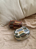 Load image into Gallery viewer, Embroidered Coin Purse Lipstick Organizer Pouch Women N6B120