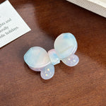 Load image into Gallery viewer, Butterfly Rhinestone Acetate Barrettes N6C355