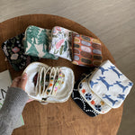 Load image into Gallery viewer, Embroidered Floral Linen Cotton Pouch Organizer S5P974