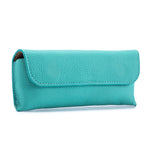 Load image into Gallery viewer, Genuine Leather Portable Sunglasses Case Women N6B204