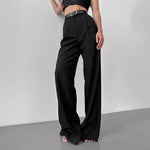 Load image into Gallery viewer, Wide Leg Trousers Women Office Casual N5A824