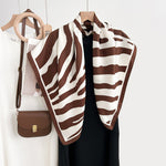 Load image into Gallery viewer, Retro Stripe Print Scarf Multi-Color Women M5A343