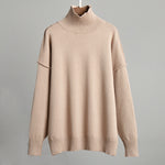 Load image into Gallery viewer, Color Block High Neck Sweater Women Multiple Colors N5A540