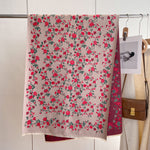 Load image into Gallery viewer, Small Floral Print Cashmere Like Scarf Women Warm M5A325