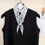 Load image into Gallery viewer, Women's Polyester Polka Dot Neck Scarf N6J145