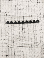 Load image into Gallery viewer, White Cropped Blazer Casual Elegant Breast Jacket N5A807