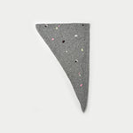 Load image into Gallery viewer, Daisy Floral Wool Blend Knit Triangle Scarf N6K227