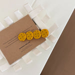 Load image into Gallery viewer, Retro Polka Dot Acetate Hair Clip Side Snap Clip N6F062