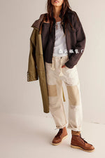 Load image into Gallery viewer, Stand Collar Cardigan Women Solid Knit Open Front N5A891