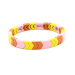 Load image into Gallery viewer, Macaron Pastel Arrow Beads Bracelet S5P042