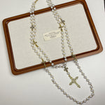 Load image into Gallery viewer, Vintage Layered Star Pearl Necklace Women Elegant N6B010