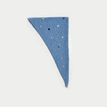 Load image into Gallery viewer, Daisy Floral Wool Blend Knit Triangle Scarf N6K227