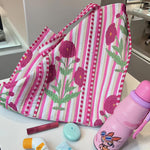 Load image into Gallery viewer, Handmade Vintage Embroidery Tote Shoulder Bag S5P976