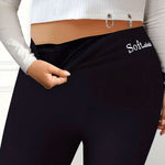 Load image into Gallery viewer, Pearl Fleece Stirrup Leggings Women Multiple Colors N5A491