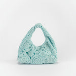 Load image into Gallery viewer, Crochet Lace Openwork Underarm Bag Women N6C312