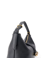 Load image into Gallery viewer, Metallic Hobo Shoulder Bag Women Black N6C034