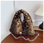 Load image into Gallery viewer, Furry Chain Shoulder Bag Women Daily Casual Crossbody S5P721
