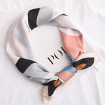 Load image into Gallery viewer, Fresh Silk Lke 70x70 Poly Square Scarf Lightweight M5A353