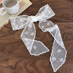 Load image into Gallery viewer, Lace Scarf Headband Long 130cm Women N6C008