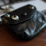 Load image into Gallery viewer, Vintage Faux Leather Neck Pouch Coin Wallet S5P811