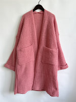 Load image into Gallery viewer, Oversized Long Cardigan Women Thick Knit N5A863