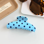 Load image into Gallery viewer, Polka Dot Large Claw Clip Retro Pastel Hair Claw N6F064