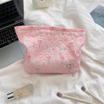 Load image into Gallery viewer, Embossed Cartoon Makeup Bag Women Large Capacity S5P871