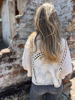 Load image into Gallery viewer, Batwing Lace Embroidered Cardigan Cover-Up N6G271