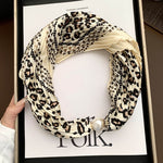 Load image into Gallery viewer, Magnetic Pearl Long Scarf Neck Warmer Women N6H112