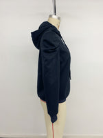 Load image into Gallery viewer, Design Bubble Sleeve Solid Hoodie Pullover Women N6H294