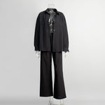 Load image into Gallery viewer, Loose Long Sleeve Shirt Pants Set Casual Cotton N6A076