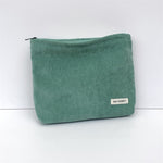 Load image into Gallery viewer, Corduroy Cosmetic Organizer Multi Compartment S5P323