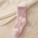 Load image into Gallery viewer, Mink Velvet Thick Mid Calf Fluffy Socks Women M5A342