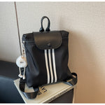 Load image into Gallery viewer, Unisex Nylon Color-Block Flap Backpack N6J199