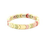 Load image into Gallery viewer, Macaron Pastel Arrow Beads Bracelet S5P042